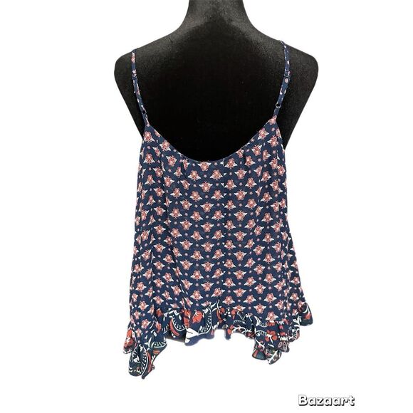 Rue 21 Strappy Tank Floral Print size juniors large - Picture 2 of 9
